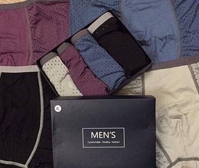Hộp 4 quần sịp đùi thông hơi Men’s cho nam