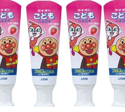 Kem đánh răng Lion cho bé vị dâu 40g