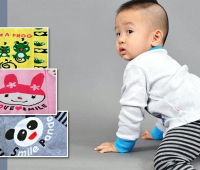 Quần len mông thú đáng yêu cho bé