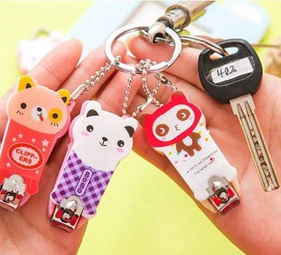 Kềm cắt móng mini dạng móc khóa