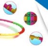 Vòng lắc eo massage Hula Hoop
