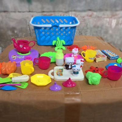 Giỏ đồ chơi nấu ăn cho bé