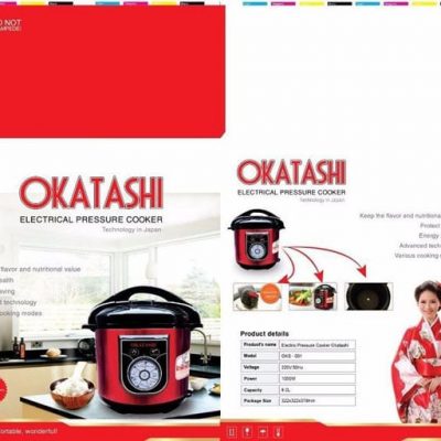 Nồi áp suất đa năng OKATASHI 6 lít cao cấp