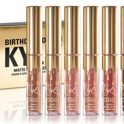 Set son kem lì 6 màu mini Kylie Jenner