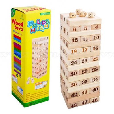 Bộ đồ chơi rút gỗ Wood Toys loại lớn