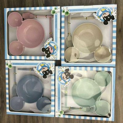 Set bát tập ăn dặm Micky