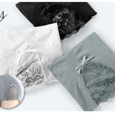 Quần lót mặc váy ren nơ