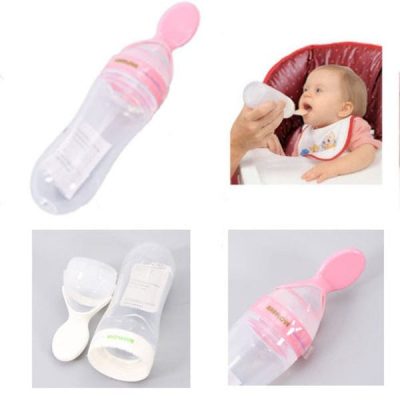 Bình thìa ăn dặm cho bé yêu