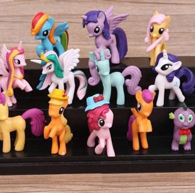 Đồ chơi ngựa Pony thiên thần (Set 12 con)