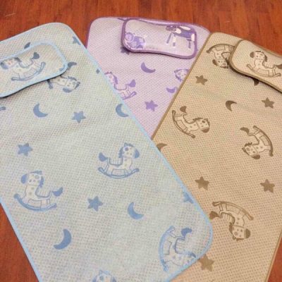 Chiếu lụa điều hòa cao cấp kèm gối