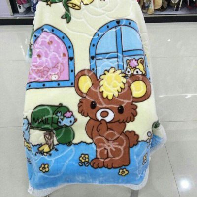 Chăn lông cừu cho bé siêu nhẹ siêu ấm