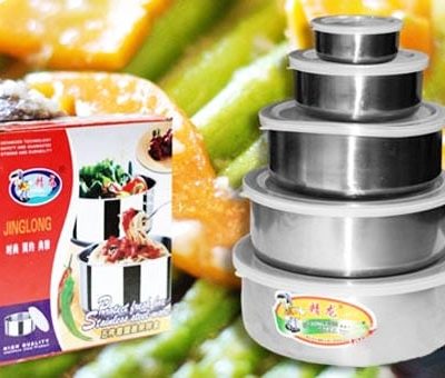 Bộ bát Inox 5 Cái Cao Cấp An
