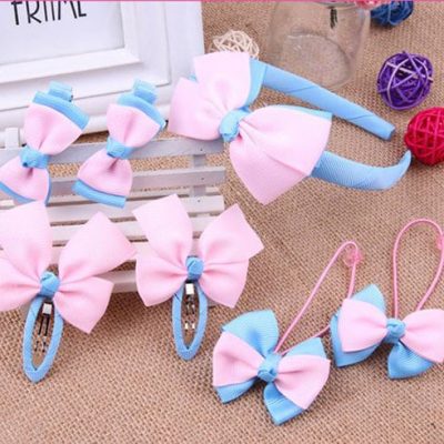 Bộ nơ buộc tóc đáng yêu cho bé