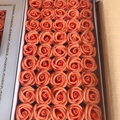 Hoa hồng sáp hộp 50 bông sang trọng