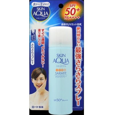 ROHTO - Xịt chống nắng Skin Aqua Sarafit .......... SPF50+