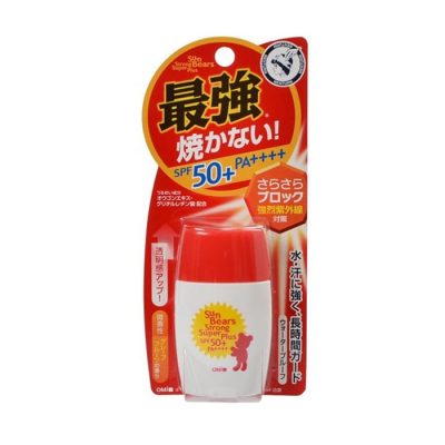 MENTURM- Kem chống nắng Sun bears Strong Super Plus SPF 50+ 30g (màu đỏ)