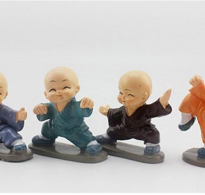 Bộ tượng chú tiểu 4 thế võ