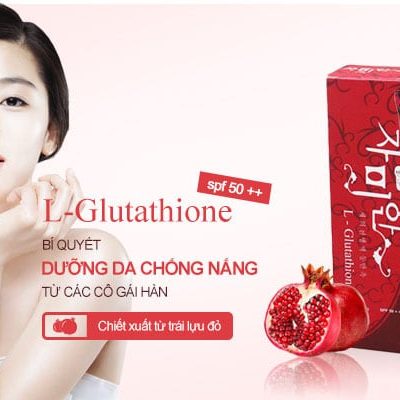 Kem dưỡng thể chống nắng L-Glutathione Moist Whitening