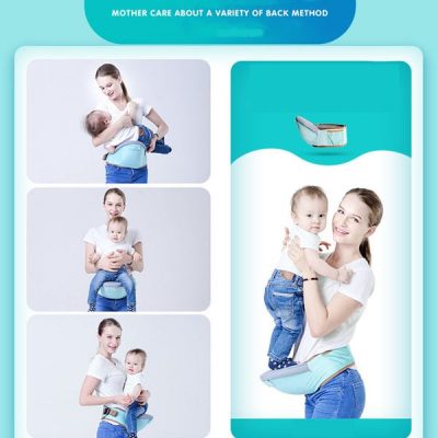 Địu ngồi 4 tư thế cho bé