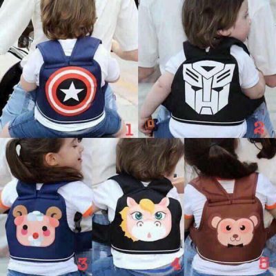 Đai địu xe máy cho bé hình hoạt hình cao cấp