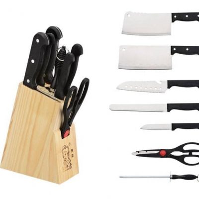 Bộ dao kéo 7 món thép không gỉ