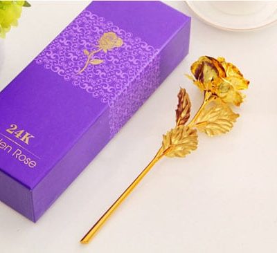 Hoa hồng mạ vàng 24k cao cấp