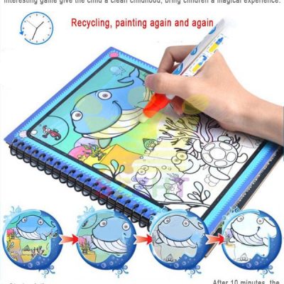 Sách tô màu thần kỳ tự xóa cho bé