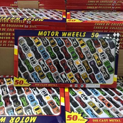 Set 50 ô tô sắt cho bé