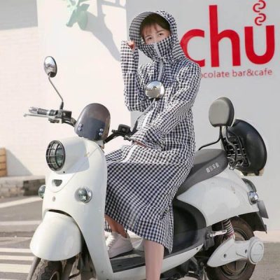Áo chống nắng toàn thân liền mũ và khẩu trang