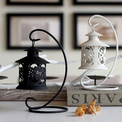 Đèn nến treo kim loại