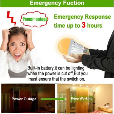 Bóng đèn led tích điện thông minh 12w