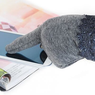 Găng tay cảm ứng lót nỉ cho nữ