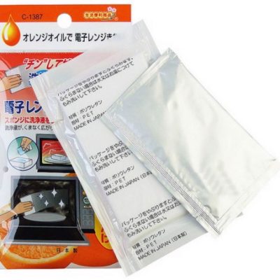 SANADA- Tinh dầu cam vệ sinh lò vi sóng kèm bông lau