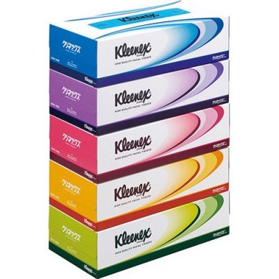 Hộp giấy ăn Kleenex set 5 hộp Crecia