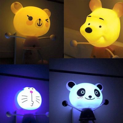 Đèn ngủ cảm ứng hình thú kute