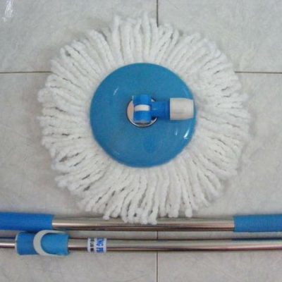 Bộ cán chổi lau nhà kèm bông lau
