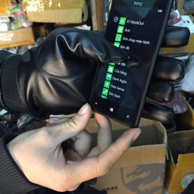 Găng tay da cảm ứng smart phone
