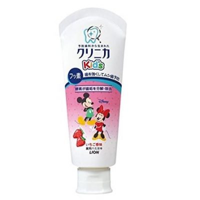 Kem đánh răng Clinica cho trẻ em hương dâu tây 60g Lion
