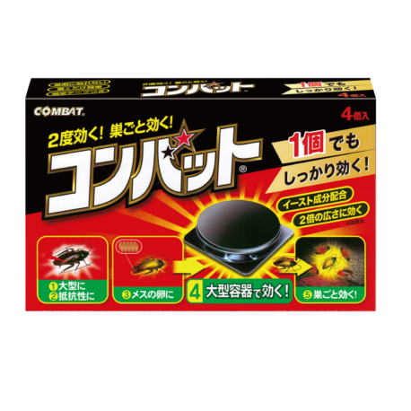 KINCHO- Thuốc diệt gián Combat hộp 4 miếng