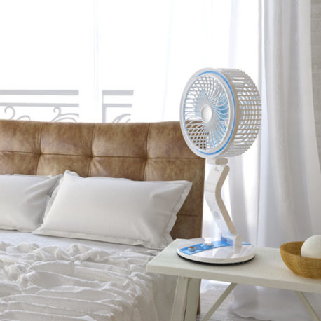 Quạt sạc tích điện gấp gọn Folding Fan LR-2018