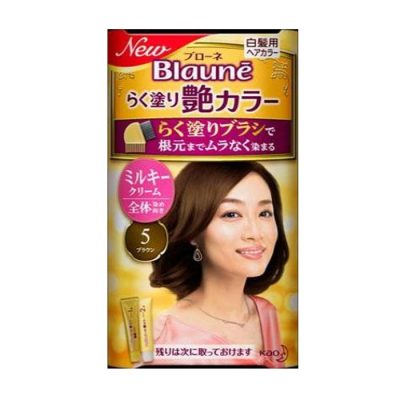 Thuốc nhuộm Blaune dạng kem lỏng màu nâu ( no.5) Kao