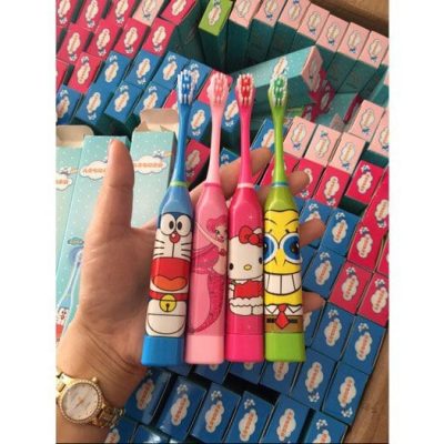 BÀN CHẢI ĐIỆN HÌNH HOẠT HÌNH CHO BÉ