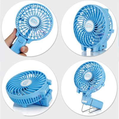 Quạt tích điện cầm tay mini