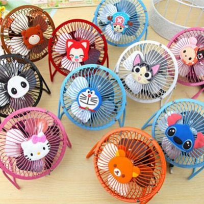 Quạt usb mini hình thú loại 4 inch
