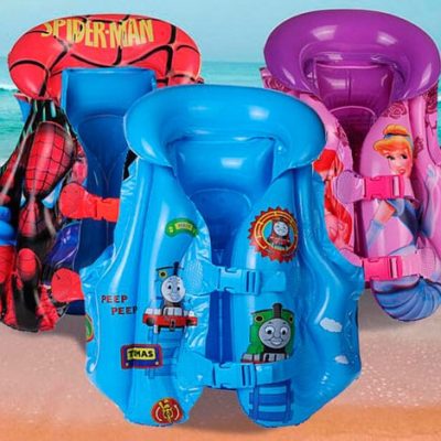 Áo phao bơi hoạt hình cho bé