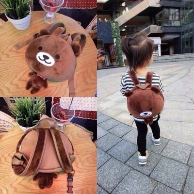 Balo hình thú vải nhung nỉ mềm đẹp cho bé