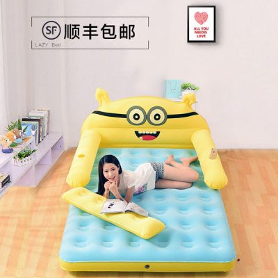 Giường hơi kute kèm bơm điện