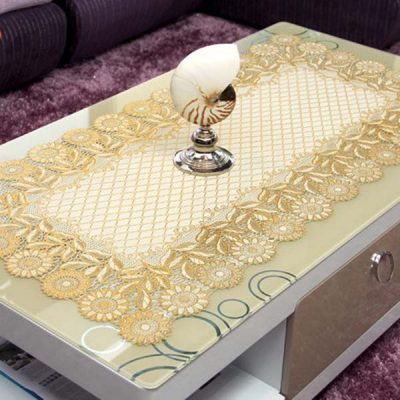 Khăn trải bàn hoa văn nổi