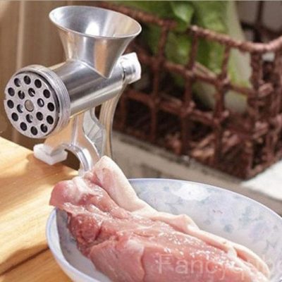 Máy xay thịt cầm tay bằng nhôm