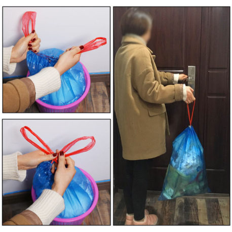 Túi đựng rác có dây rút